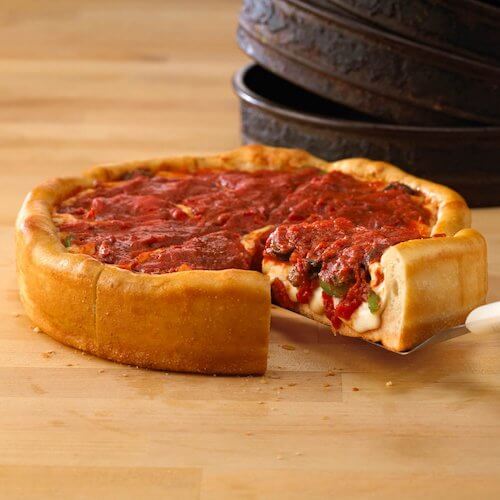 Featured image for post: Green Mill Deep Dish Pizza