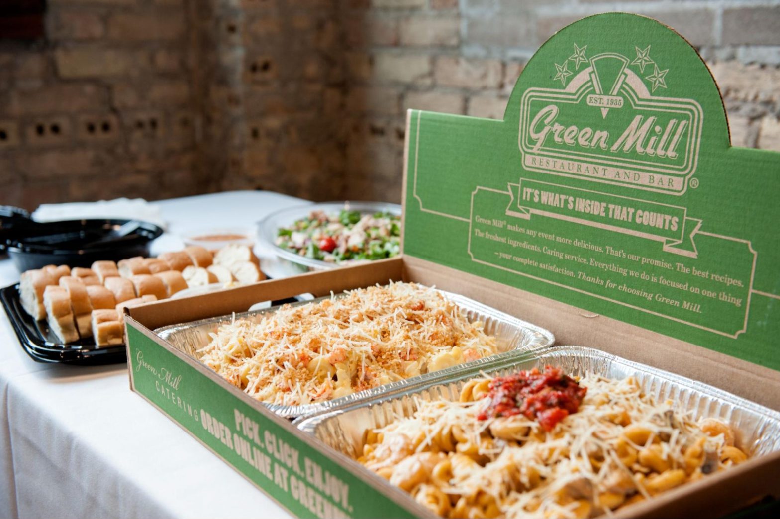 Featured image for post: Green Mill Is Perfect For Your Catered Events!