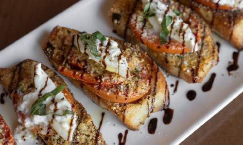 Burrata Crostini Burrata Crostini