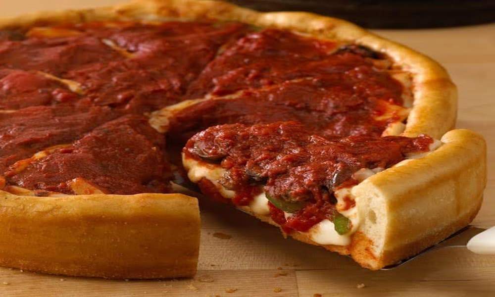 best deep dish Pizza Bloomington, MN what to Order at Green Mill Restaurant Bar